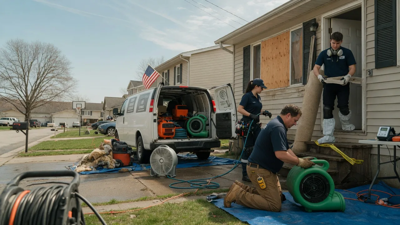 Water Damage Restoration in Pownal, ME near me